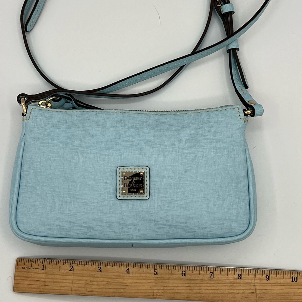 NWT Dooney & Bourke Lexi Crossbody in Pale Blue - Picture 11 of 13
